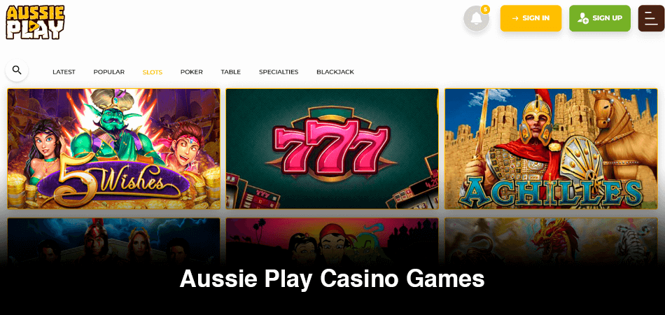 Choice of Casino Games