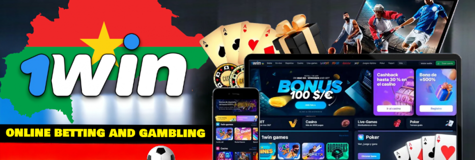Online betting and gambling in Burkina Faso is handled by 1win
