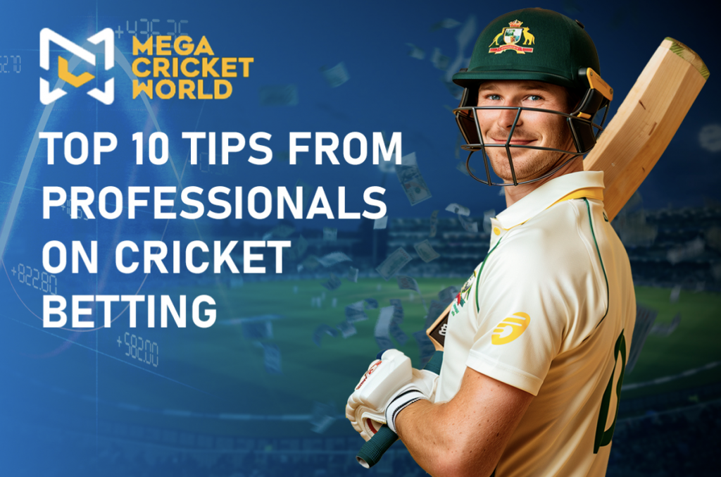 10 Tips from Professionals for Cricket Betting