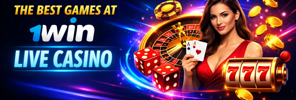 Games at 1Win Live Casino