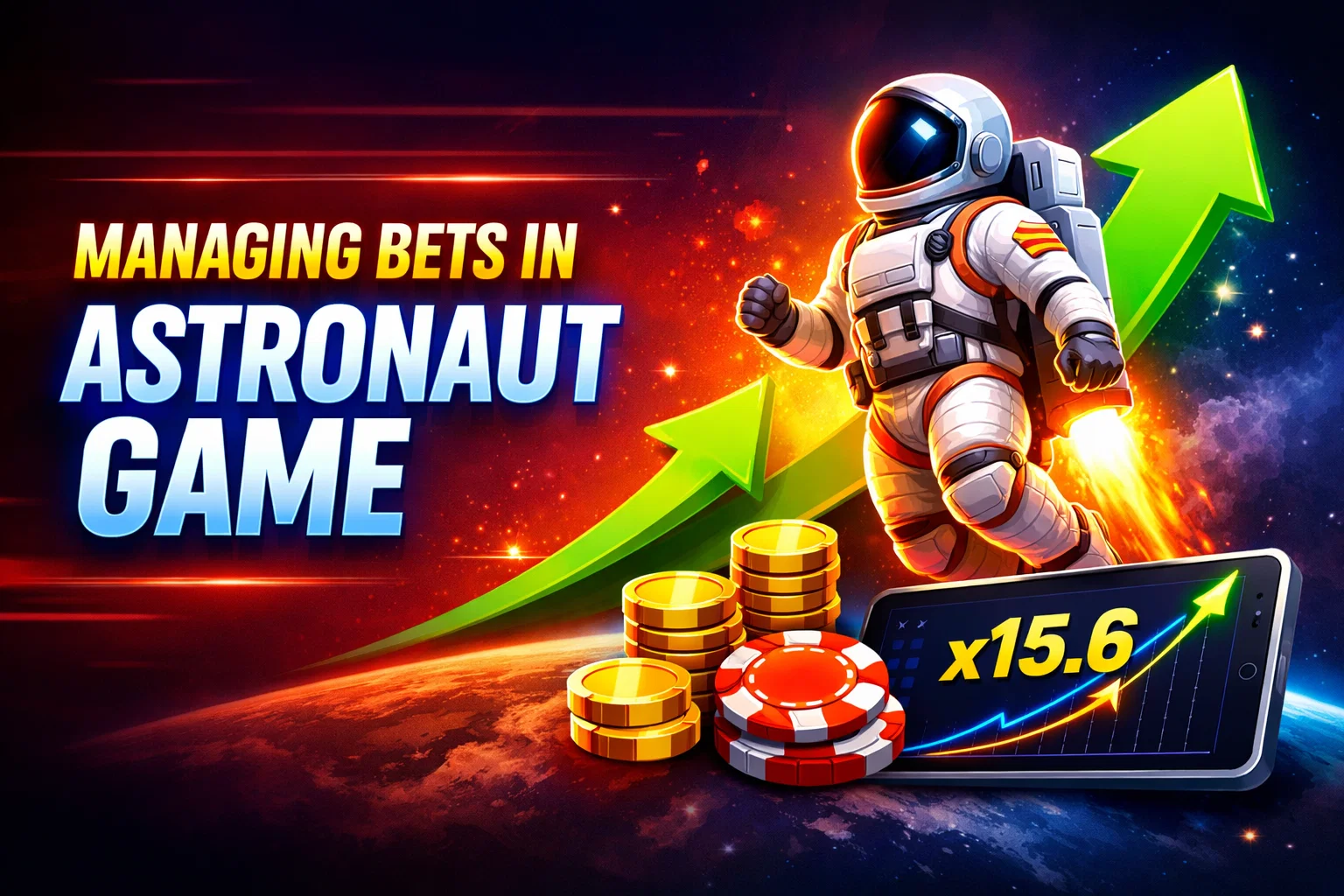 How to Manage Your Bets in Astronaut Game