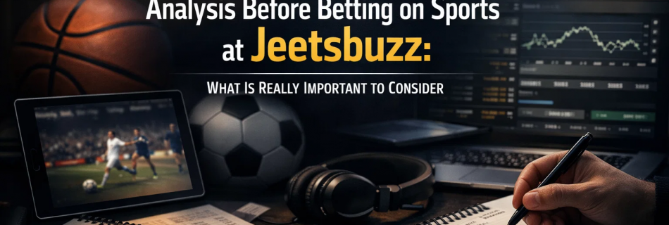 Analysis Before Betting on Sports at Jeetsbuzz