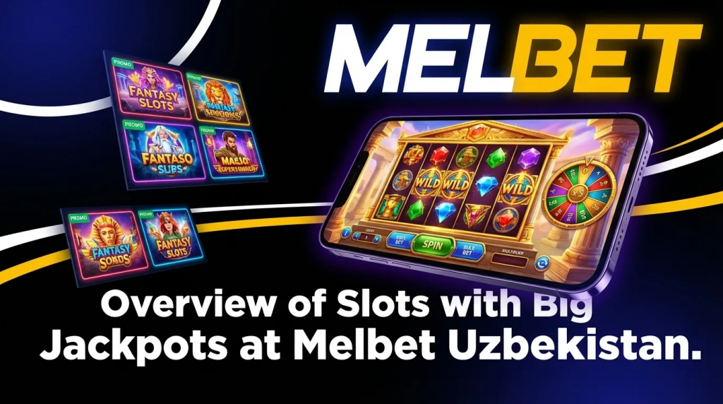 slots with Big Jackpots at Melbet Uzbekistan