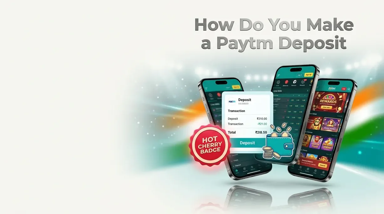Paytm deposit process on screen